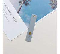 Anybase Supporto per impugnatura per cellulare, cinturino retrattile, adatto per la maggior parte degli smartphone, grigio chiaro