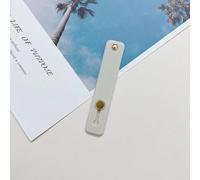 Anybase Supporto per impugnatura per cellulare, cinturino retrattile, adatto per la maggior parte degli smartphone, grigio nebbia