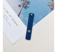 Anybase Supporto per impugnatura per cellulare, cinturino retrattile, adatto per la maggior parte degli smartphone, blu scuro