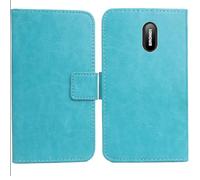 Anybird Blu Custodia in pelle Flip Case Protettiva Cover Skin per Brondi Amico Home Nero 1.77" Caso Leather Cover Flip Guscio Copertina Portafoglio Magnetico Anti Urto e Anti Graffi