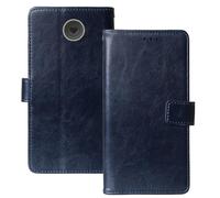 Anybird Blu Scuro Custodia in pelle Flip Case Protettiva Cover Skin Wallet per Emporia SIMPLICITY V27 LTE 2"