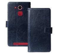 Anybird Blu Scuro Custodia in pelle Flip Case Protettiva Cover Skin Wallet per Olympia Neo+ 5.5"