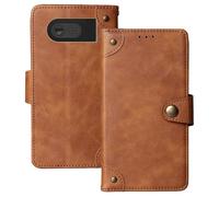 Anybird Marrone Retro Pelle Case per Emporia Simplicity Glam 4G 2.8" Custodia Caso Premium Leather Cover Flip Guscio Protettiva Copertina Portafoglio Magnetico Anti Urto e Anti Graffi