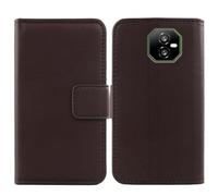 Anybird Marrone Vera Real Pelle Case per Hammer H Ranger 6" Custodia Caso Premium Leather Cover Flip Guscio Protettiva Copertina Portafoglio Magnetico Anti Urto e Anti Graffi