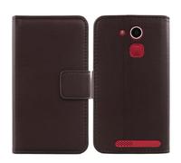 Anybird Marrone Vera Real Pelle Case per Olympia Neo+ 5.5" Custodia Caso Premium Leather Cover Flip Guscio Protettiva Copertina Portafoglio Magnetico Anti Urto e Anti Graffi