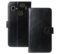 Anybird Nero Custodia in pelle Flip Case Protettiva Cover Skin Wallet per HAMMER Blade 3 4G 6.2"