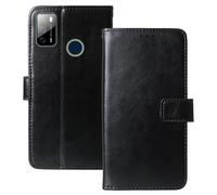 Anybird Nero Custodia in pelle Flip Case Protettiva Cover Skin Wallet per Qubo P668 / QUBO X668 6.53"