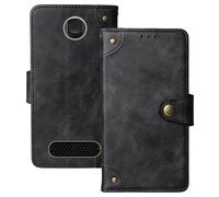 Anybird Nero Retro Pelle Case per BRONDI AMICO SUPERVOICE 2.8" Custodia Caso Premium Leather Cover Flip Guscio Protettiva Copertina Portafoglio Magnetico