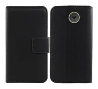 Anybird Nero Vera Real Pelle Case per Emporia SIMPLICITY V27 LTE 2" Custodia Caso Premium Leather Cover Flip Guscio Protettiva Copertina Portafoglio