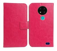 Anybird Rosa Custodia in pelle Flip Case Protettiva Cover Skin per Blaupunkt OT 19 6.49" Caso Leather Cover Flip Guscio Copertina Portafoglio Magnetico