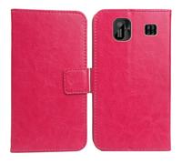 Anybird Rosa Custodia in pelle Flip Case Protettiva Cover Skin per Energizer E13 1.77" Caso Leather Cover Flip Guscio Copertina Portafoglio Magnetico Anti Urto e Anti Graffi