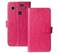 Anybird Rosa Custodia in pelle Flip Case Protettiva Cover Skin Wallet per HAMMER Blade 3 4G 6.2"
