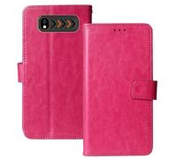 Anybird Rosa Custodia in pelle Flip Case Protettiva Cover Skin Wallet per Hammer H Boost LTE 4G 2.4"