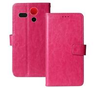 Anybird Rosa Custodia in pelle Flip Case Protettiva Cover Skin Wallet per Olympia STAR 2.4"