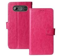 Anybird Rosa Custodia in pelle Flip Case Protettiva Cover Skin Wallet per SPC FORTUNE 2 MAX 2.4"