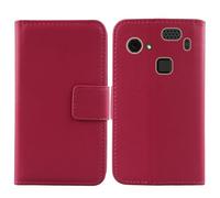 Anybird Rose Vera Real Pelle Case per HAMMER Blade 3 4G 6.2" Custodia Caso Premium Leather Cover Flip Guscio Protettiva Copertina Portafoglio Magnetico
