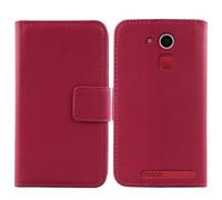 Anybird Rose Vera Real Pelle Case per Olympia Neo+ 5.5" Custodia Caso Premium Leather Cover Flip Guscio Protettiva Copertina Portafoglio Magnetico Anti Urto e Anti Graffi