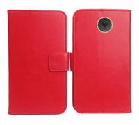 Anybird Rosso Custodia in pelle Flip Case Protettiva Cover Skin per Emporia SIMPLICITY V27 LTE 2" Caso Leather Cover Flip Guscio Copertina Portafoglio