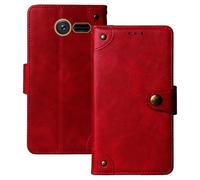 Anybird Rosso Retro Pelle Case per BRONDI CONTENDER 3" Custodia Caso Premium Leather Cover Flip Guscio Protettiva Copertina Portafoglio Magnetico