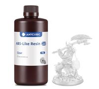 ANYCUBIC ABS-Like Resin 2.0 Trasparente 1KG, Resina per Stampanti 3D