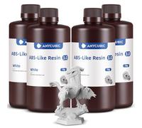 ANYCUBIC ABS-Like Resin 3.0, Alta Precisione, Bianco 4000g