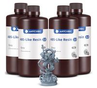 ANYCUBIC ABS-Like Resin 3.0, Alta Precisione, Grigio 4000g
