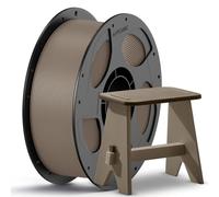 ANYCUBIC Filamento PETG 1,75 mm, Filamento Robusto e Durevole per Stampanti 3D, Eccellente Adesione Degli Strati, Adatto Alla Maggior Parte Delle Stampanti FDM, 1KG Marrone