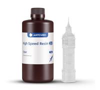 ANYCUBIC High Speed 2.0 per Stampante 3D, Resina 3D Altamente Attiva, a Bassa Viscosità e Altamente Liquida, 170 mm/h di Stampa ad Altissima Velocità con ANYCUBIC Photon Mono M7 Pro, Traslucido 1KG
