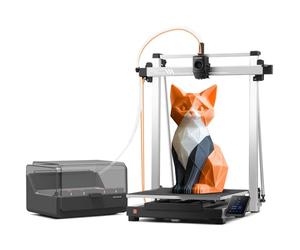 ANYCUBIC Kobra 3 Max Combo Stampante 3D, 420 * 420 * 500mm Mega-Scale Build Volume, Stunning 4 o 8 Colori di Stampa, Asciugatura e Stampa allo Stesso Tempo,Lavorare con tutti Principali Filamenti