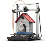 ANYCUBIC Kobra 3 Max Stampante 3D,Stampante FDM Multicolore Intelligente,Volume di Costruzione 420*420*500mm, 600mm/s ad Alta Velocità,Livellamento Automatico LeviQ 3.0 per Principianti ed Esperti
