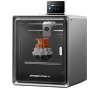 ANYCUBIC Kobra S1 3D Stampante con Struttura CoreXY Chiusa, Stampa Multicolore (da 4 a 8 Colori), Massima di 600 mm/s, Abilitazione AI Aggiornata, Realizzazione di Stampa Uniforme, 250 * 250 * 250 mm