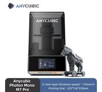 ANYCUBIC Photon Mono M7 Pro AE Version Stampante 3D Mono MSLA 14K stampante 3D in resina LCD da 10.1 ''velocità fino a 170 mm/h dimensioni di stampa 223*126*230mm