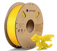 ANYCUBIC PLA+ Filamento 1,75mm, Resilienza Migliorata, Avvolgimento Pulito, Filamento PLA Plus per Stampante 3D, Riconoscimento RFID（Giallo Vibrante，1KG）