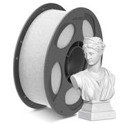 ANYCUBIC PLA Marble Filament 1,75 mm, Filamento per Stampanti 3D Compatibile con la Maggior Parte Delle Stampanti 3D, Identificazione Intelligente, 1KG Bianco Marmo