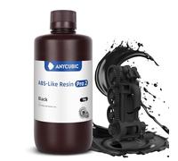 ANYCUBIC Resina ABS-Like Pro 2 per Stampante 3D con Eccellente Resistenza e Tenacità, A Basso Odore Resina UV 405nm a Polimerizzazione Rapida per Stampa 3D LCD/DLP/SLA, Nero 1000g