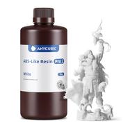ANYCUBIC Resina ABS-Like Pro 2 per Stampante 3D con Eccellente Resistenza e Tenacità, A Basso Odore Resina UV 405nm a Polimerizzazione Rapida per Stampa 3D LCD, Bianco 1000g