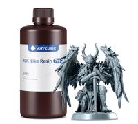 ANYCUBIC Resina ABS-Like Pro 2 per Stampante 3D con Eccellente Resistenza e Tenacità, A Basso Odore Resina UV 405nm a Polimerizzazione Rapida per Stampa 3D LCD/DLP/SLA, Grigio 1000g