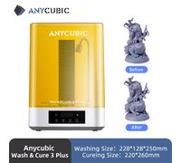 ANYCUBIC Wash & Cure 3 Plus Lavaggio e polimerizzazione Macchina 2 in 1 per modelli di stampa 3D LCD 12K Mono M5s 6K Mono X 6Ks