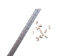 ANYGKT Kit da 100 Pezzi 1206 10PF 22PF 33PF 47PF 100PF 220PF 330PF 470PF 1NF 2.2NF 50V 102 222 K/M Condensatore SMD 10/22/33/47/100/221/330/470P Kit(2.2NF(222) 50V)