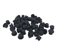 ANYGKT L'estremità conica Solida ad Alta Temperatura di Tipo T da 100 Pezzi garantisce Una Perfetta aderenza del Tappo di Tenuta in Gomma siliconica for Tubi da 1 1,5 2 3 3,0 4 mm Foro(4.6-Solid)