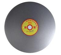 ANYGKT Mola da 10 Pollici 250mmx12.7mm Foro in Lega diamantata Disco Smerigliato Gemma Giada Ceramica Vetro Agata Disco abrasivo for lucidatura(800 Grit)