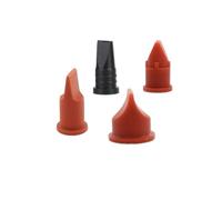 ANYGKT Valvola di ritegno a Becco D'Anatra unidirezionale in Silicone/FKM/FVMQ da 10 Pezzi for Il Controllo del Liquido dell'Acqua dell'Aria