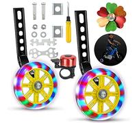 Anyingkai Stabilizzatori Bici,Ruote Laterali Bici Bambino,Ruote Stabilizzatrici,Rotelle Universali Bici,Training Wheels,Rotelle Bici Bambino,Rotelle Bici Bambini,Rotelle Universali