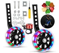 Anyingkai Stabilizzatori Bici,Ruote Laterali Bici Bambino,Ruote Stabilizzatrici,Rotelle Universali Bici,Training Wheels,Rotelle Bici Bambino,Rotelle Bici Bambini,Rotelle Universali