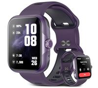 Anyloop Smartwatch Uomo Donna Con Effettua/Risposta Chiamate,Smartwatch GPS Integrato,1.78"AMOLED Orologio con Contapassi/Sonno/Cardiofrequenzimetro,Impermeabile Fitness Tracker per iOS Android Viola