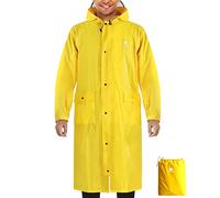 ANYOO Giacca Impermeabile Antipioggia Mantella Leggera Compatte Riutilizzabile per Ragazzi Uomini e Donne Adulti