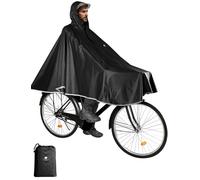 ANYOO Mantella da Bicicletta Impermeabile Portatile Leggera Poncho da Pioggia Bici Bicicletta Compatta Riutilizzabile Unisex per Backpacking Campeggio Aria Aperta