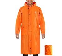 Anyoo, Poncho impermeabile e leggero con cappuccio, per uomo e donna, con tasche, per escursionismo, campeggio, attività all'aperto