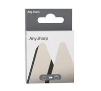 AnySharp Affilacoltelli con Ventosa Strumenti di Ricambio, Set di 2 Pezzi, Facilità di Sostituzione, Carburo di Tungsteno di Alta Qualità, Taglia Unica, Metallo