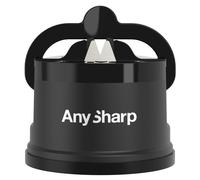 AnySharp Affilacoltelli, Sicurezza Mani Libere, Potente Suzione PowerGr Classico